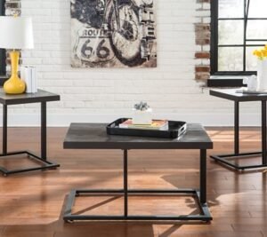 Airdon Table (Set of 3), Bronze Finish