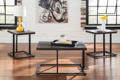 Airdon Table (Set of 3), Bronze Finish