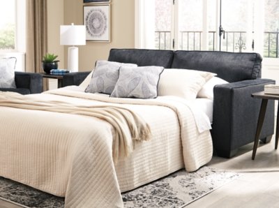 Altari Queen Sofa Sleeper, Slate
