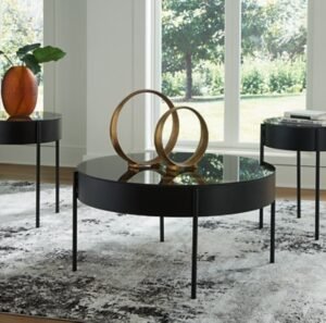 Ardoline Table (Set of 3), Black