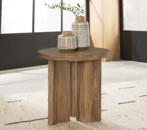 Austanny End Table, Warm Brown