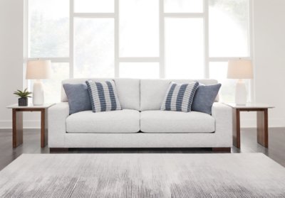 Belvoir Performance Fabric Sofa, Snow