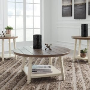 Bolanbrook Table (Set of 3), Two-tone