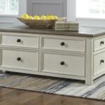 Bolanburg Coffee Table with Lift Top, Two-tone