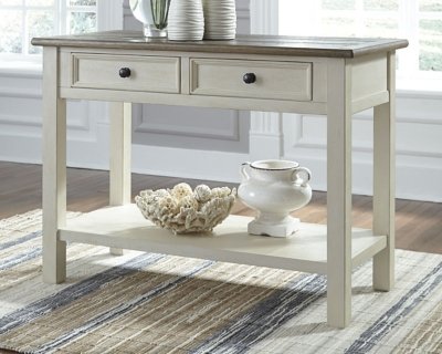 Bolanburg Sofa/Console Table, Two-tone