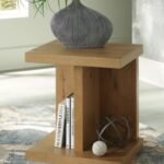 Brinstead Chairside End Table, Light Brown