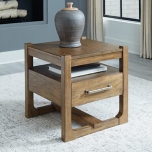 Cabalynn End Table, Light Brown