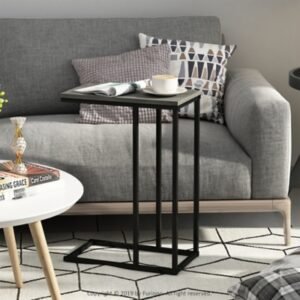 Camnus Living Sofa Side Table, French Oak Gray