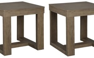 Cariton 2 End Tables, Gray