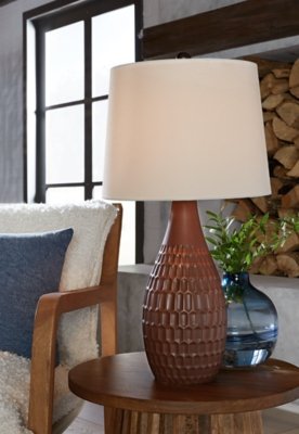 Cartford Table Lamp (Set of 2), Brown