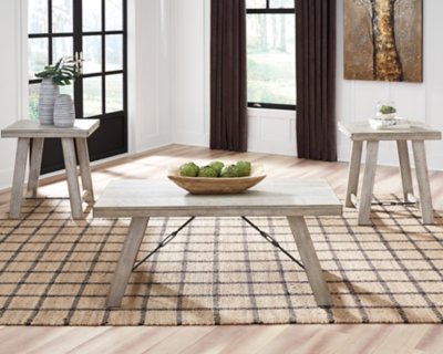 Carynhurst Table (Set of 3), Whitewash