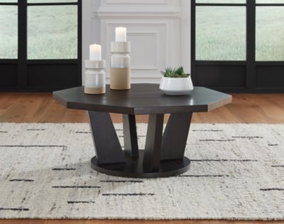 Chasinfield Coffee Table, Dark Brown