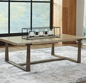 Dalenville Rectangular Coffee Table, Gray