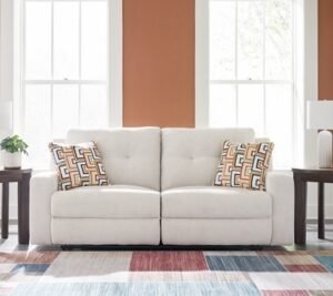 Danum Manual Reclining Sofa, Stone
