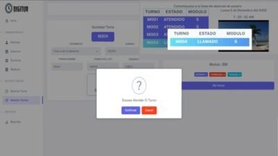 Digiturno o Turnero Web Con Php Javascript Mysql
