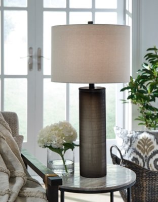 Dingerly Table Lamp, Brown