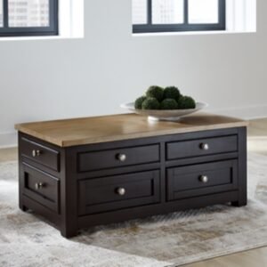 Drazmine Lift-Top Coffee Table, Brown