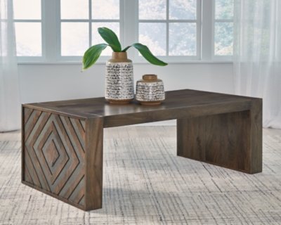 Dreggan Coffee Table, Brown