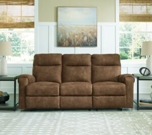 Edenwold Manual Reclining Sofa, Brindle
