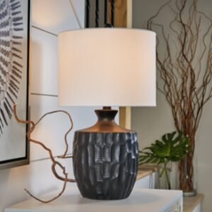 Ellisley Table Lamp, Black