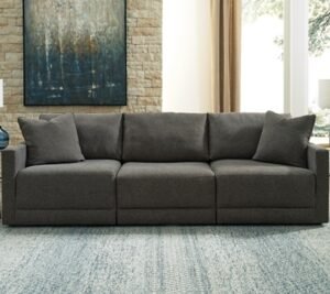 Evey 3-Piece Modular Sofa, Granite