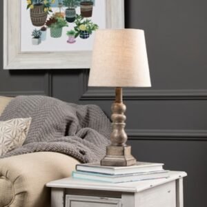 Evolution Table Lamp, Brown