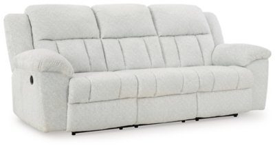 Frohn Manual Reclining Sofa, Snow