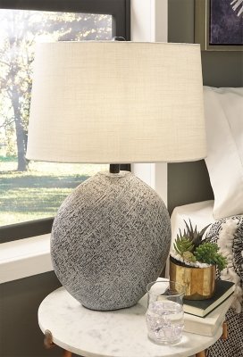 Harif Table Lamp, Beige