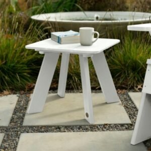 Highwood USA Italica Side Table, White