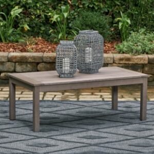Hillside Barn Outdoor Coffee Table, Brown