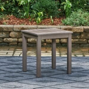 Hillside Barn Outdoor End Table, Brown