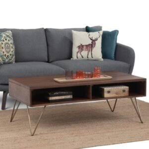 Hunter Coffee Table with Lift Top, Umber Brown