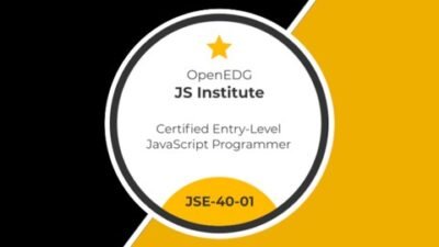 JSE 40-01 - JavaScript Certification Practice Tests - 2025