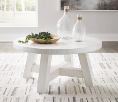 Jallison Coffee Table, Off White