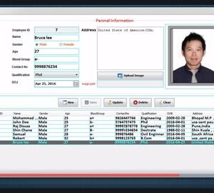 Java Swing Desktop App with CRUD Operations Using MySql