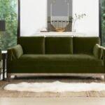 Jennifer Taylor home Knox Sofa, Olive Green
