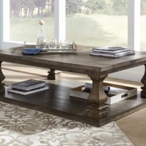 Johnelle Coffee Table, Gray