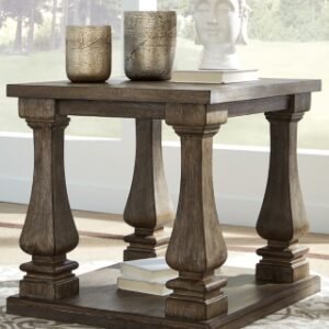 Johnelle End Table, Gray