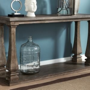 Johnelle Sofa Table, Gray