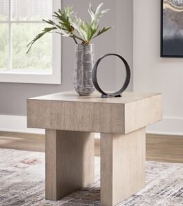 Jorlaina End Table, Light Grayish Brown