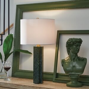Keegan Table Lamp, Green