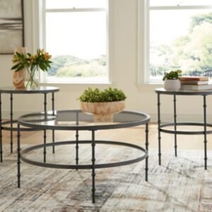 Kellyco Table (Set of 3), Gunmetal