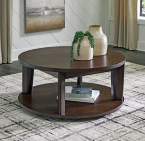 Korestone 2 Coffee Table, Dark Brown