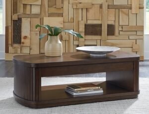 Korestone Lift-Top Coffee Table, Dark Brown