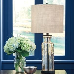 Laurentia Table Lamp, Champagne