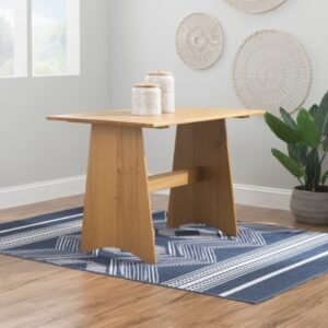Linon Mateo Dining Table, Honey