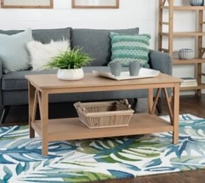 Linon Titan Coffee Table, Driftwood