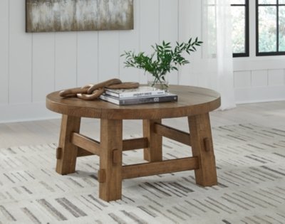 Mackifeld Coffee Table, Warm Brown