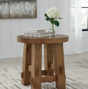 Mackifeld End Table, Warm Brown