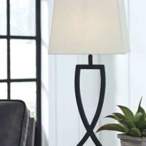 Makara Table Lamp (Set of 2), Black/Brown